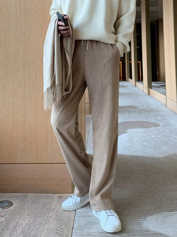 RT No. 19001 CORDUROY STRAIGHT PANTS
