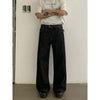 RT No. 19513 DARK DENIM STRAIGHT PANTS