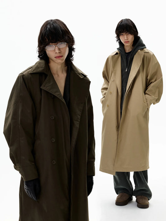 RT No. 50102 LONG TRENCH COAT