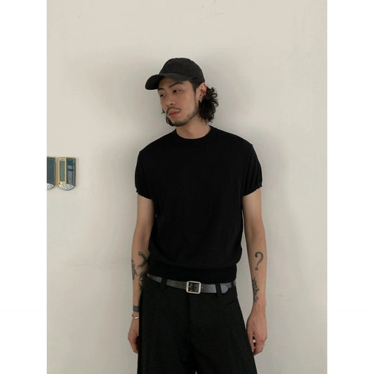 RT No. 19726 KNIT SOLID SHORT SLEEEVE