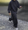 RT No. 12241 DARK GRAY HOODIE & SWEATPANTS