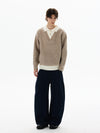 RT No. 50408 KNITWEAR TWO PIECE SWEATER