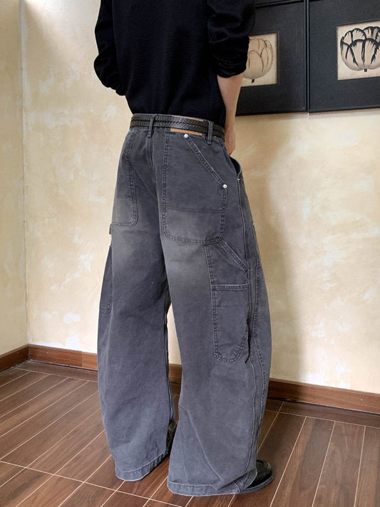 RT No. 58048 WASHED LUMBERJACK SCIMITAR PANTS