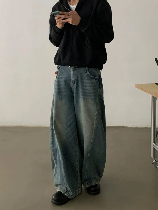 RT No. 18752 WASHED BLUE SCIMITAR JEANS