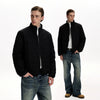 RT No. 50043 RIBBED COLLAR DUCK DOWN JACKET