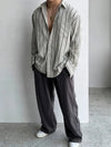 RT No. 13061 STRIPED BUTTON-UP SHIRT