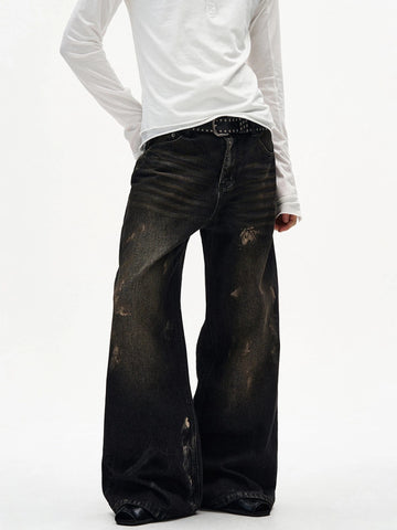 RT No. 32807 CHARCOAL DISTRESSED DENIM JK
