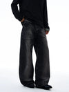 RT No. 19563 WASHED BLACK SCIMITAR JEANS