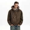 RT No. 50010 WOLF KNIGHT BUCKLE HOODED JACKET