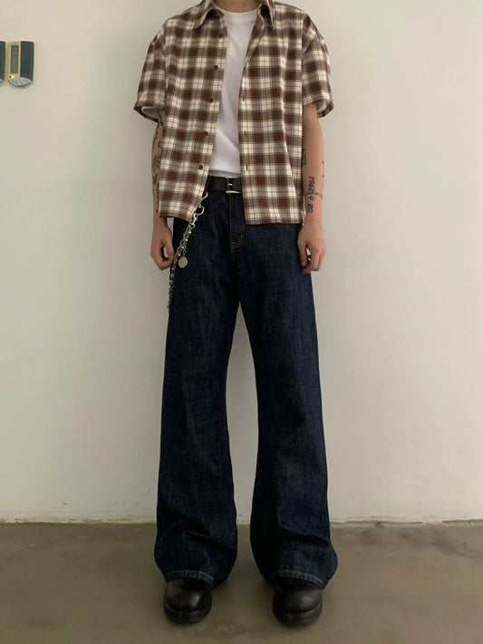 RT No. 19704 OG BLUE DENIM STRAIGHT JEANS