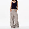 RT No. 18142 MULTI-POCKET CARGO STRAIGHT PANTS