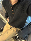 RT No. 32072 KNITWEAR HENRY COLLAR SWEATER