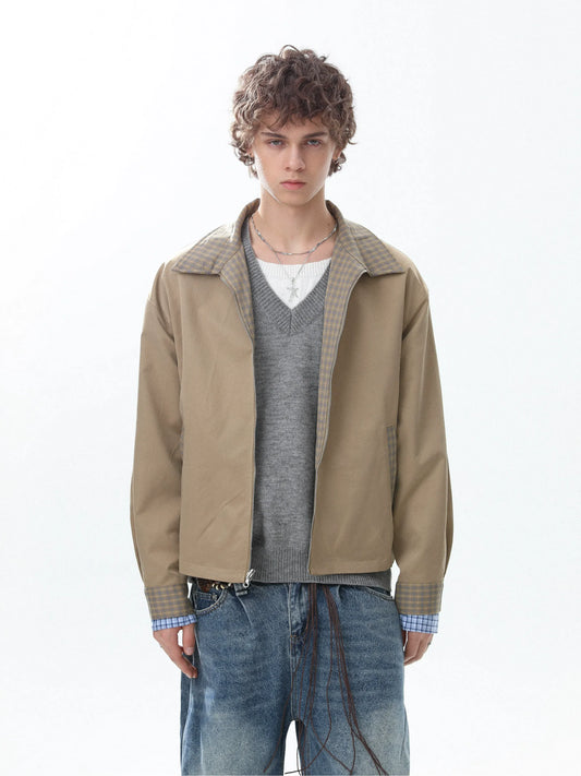 RT No. 50211 REVERSIBLE ZIPPER COLLAR JACKET