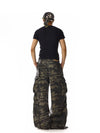 RT No. 18251 CAMO STRAIGHT CARGO PANTS