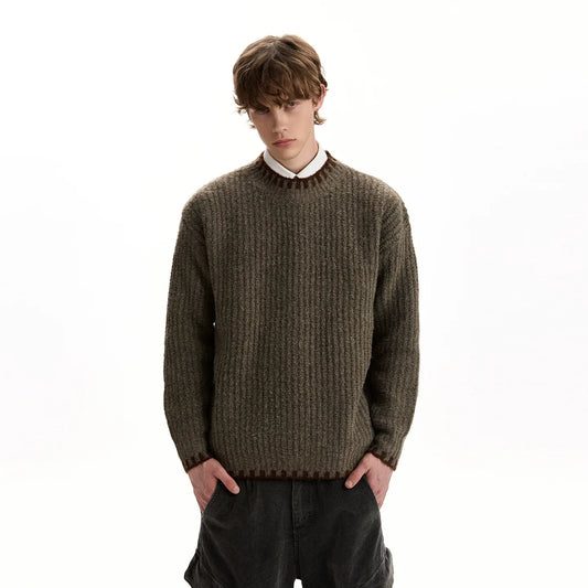 RT No. 40605 KNITWEAR RELAXED PULLOVER SWEATER