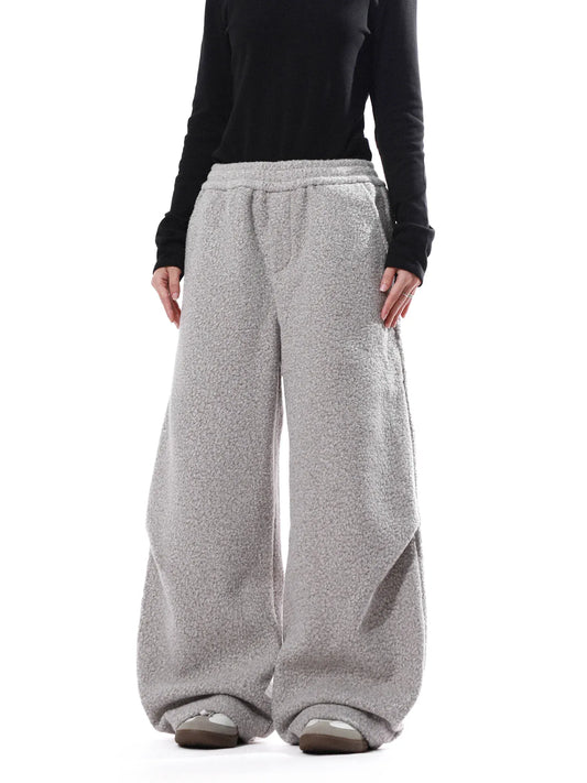 RT No. 50226 SHIBO FLEECE BAGGY SWEATPANTS