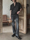 RT No. 18106 GRAY BUTTON-UP SHIRT