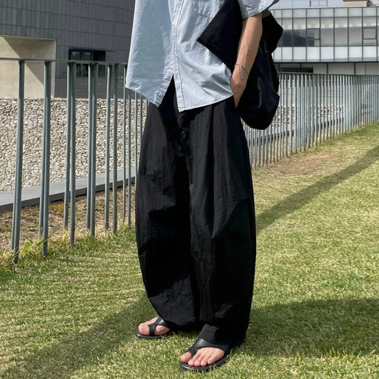 RT No. 29506 PLEATED WIDE STRAIGHT PANTS