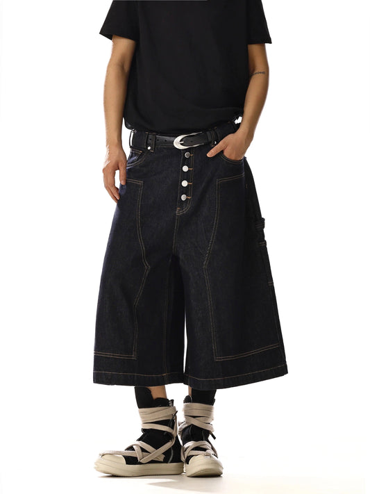RT No. 18240 UTILITY DENIM SHORTS
