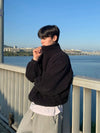 RT No. 12196 CORDUROY ZIP-UP COLLAR JK