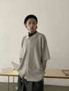 RT No. 19525 KNIT BUTTON-UP S/S SHIRT