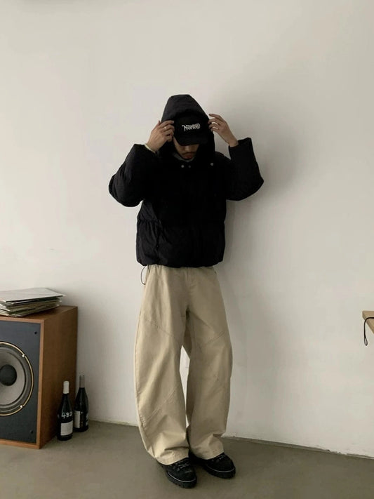 RT No. 18756 RECONSTRUCTED MACHETE STRAIGHT PANTS