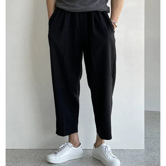 RT No. 18298 PLEATED CASUAL PANTS & SLIM SHORT SLEEVE