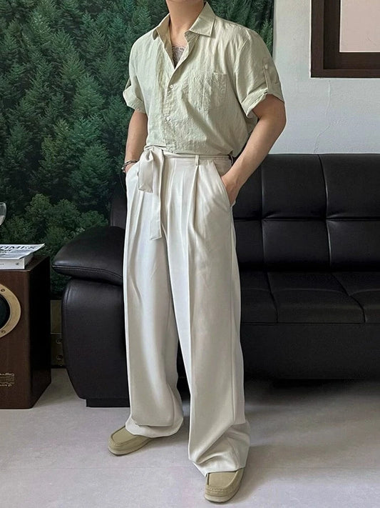 RT No. 18102 BUTTON-UP COLLAR SHIRT