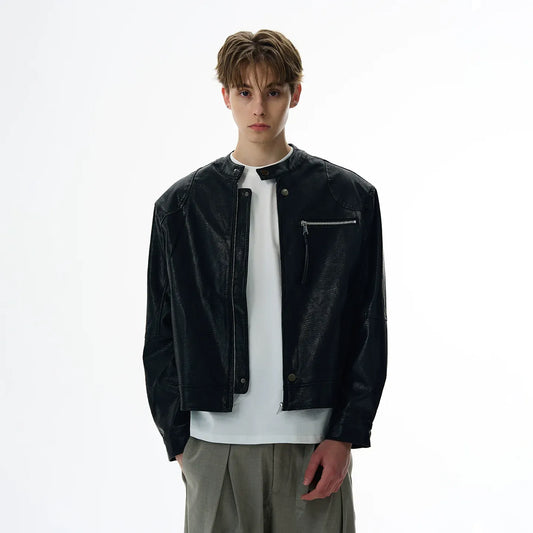 RT No. 40709 SILHOUETTE LEATHER JACKET