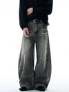 RT No. 32824 WHISKER WASH SCIMITAR DENIM JEANS