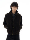 RT No. 25017 BROWN RODEO ZIP SUEDE JK