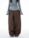 RT No. 20021 STRIPED STRAIGHT PANTS