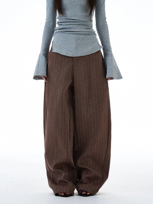 RT No. 20021 STRIPED STRAIGHT PANTS