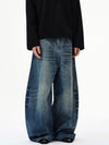 RT No. 55117 SCIMITAR BAGGY DENIM JEANS