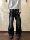 RT No. 58045 WHISKER WASH DENIM JEANS