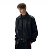 RT No. 42014 TSUKI BLACK LEATHER JACKET