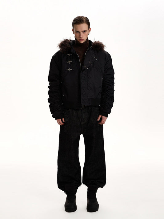 RT No. 55008 FUR KNIGHT BUCKLE INDUSTRIAL JACKET