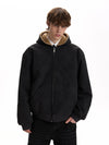 RT No. 59038 FLEECE ZIPPER HOODED JACKET