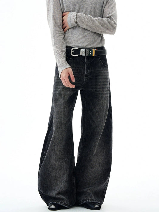 RT No. 32828 WASHED SCIMITAR DENIM JEANS