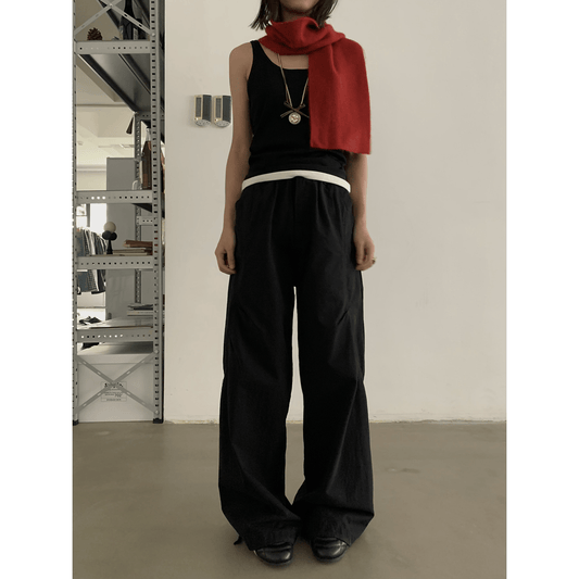 RT No. 18757 SILHOUETTE MACHETE STRAIGHT PANTS