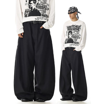 RT No. 32022 WIDE SCIMITAR SUIT PANTS