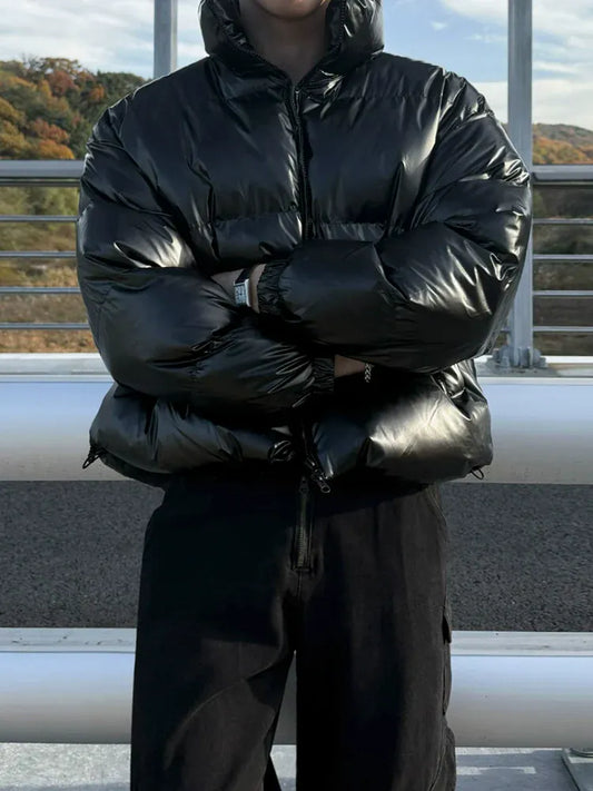 RT No. 48009 GLOSS PUFFER JACKET