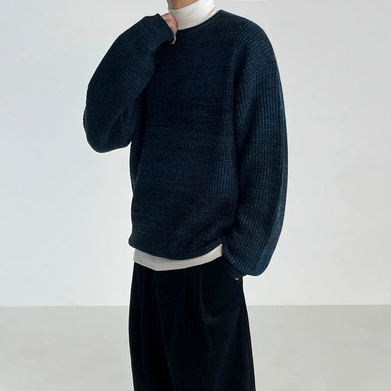 RT No. 10284 KNITTED PULLOVER SWEATER