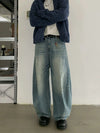 RT No. 18809 WASHED BLUE SCIMITAR JEANS
