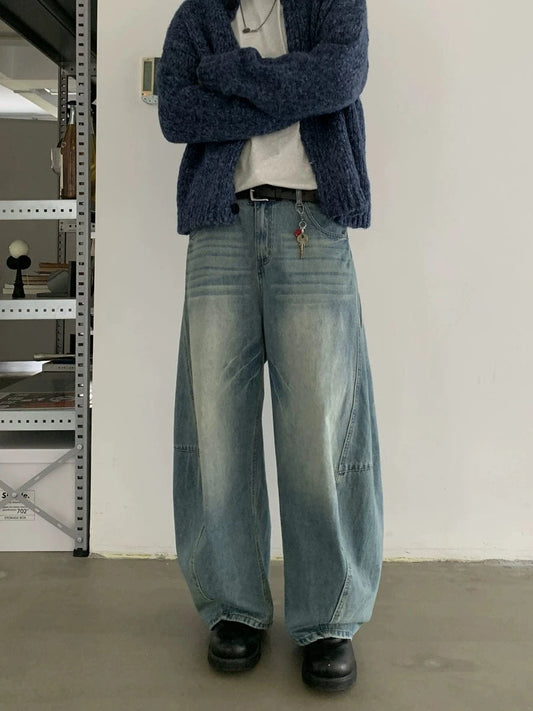 RT No. 18809 WASHED BLUE SCIMITAR JEANS