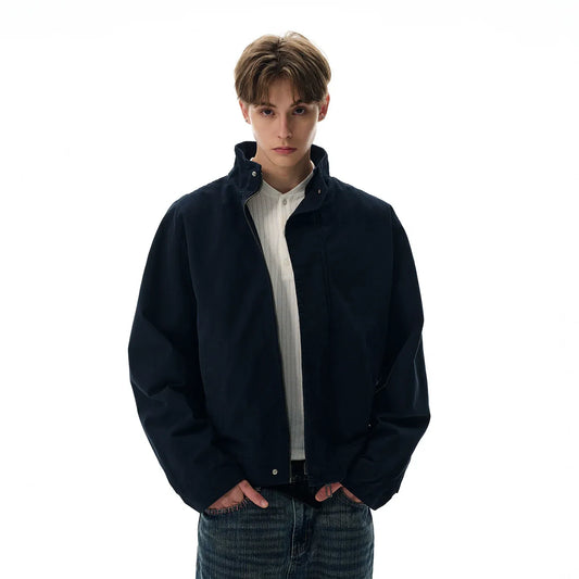 RT No. 40779 CARGO COLLAR ZIPPER JACKET