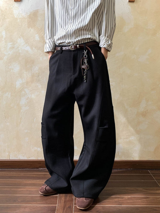 RT No. 58046 PLEATED SCIMITAR WIDE PANTS