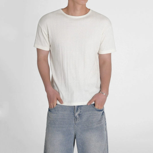 RT No. 18606 VERTICAL KNIT SHORT SLEEVE