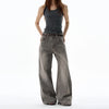 RT No. 19583 SMOKE GRAY SCIMITAR STRAIGHT JEANS