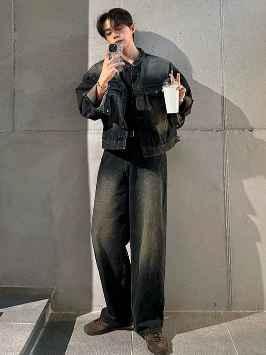 RT No. 19516 WASHED DENIM JK & JEANS
